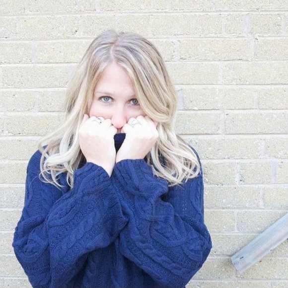 MINKPINK Waiting Game Knit Mock Neck Sweater with Bell Sleeves - Picture 4 of 6